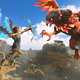 fenyx firing an arrow in immortals fenyx rising